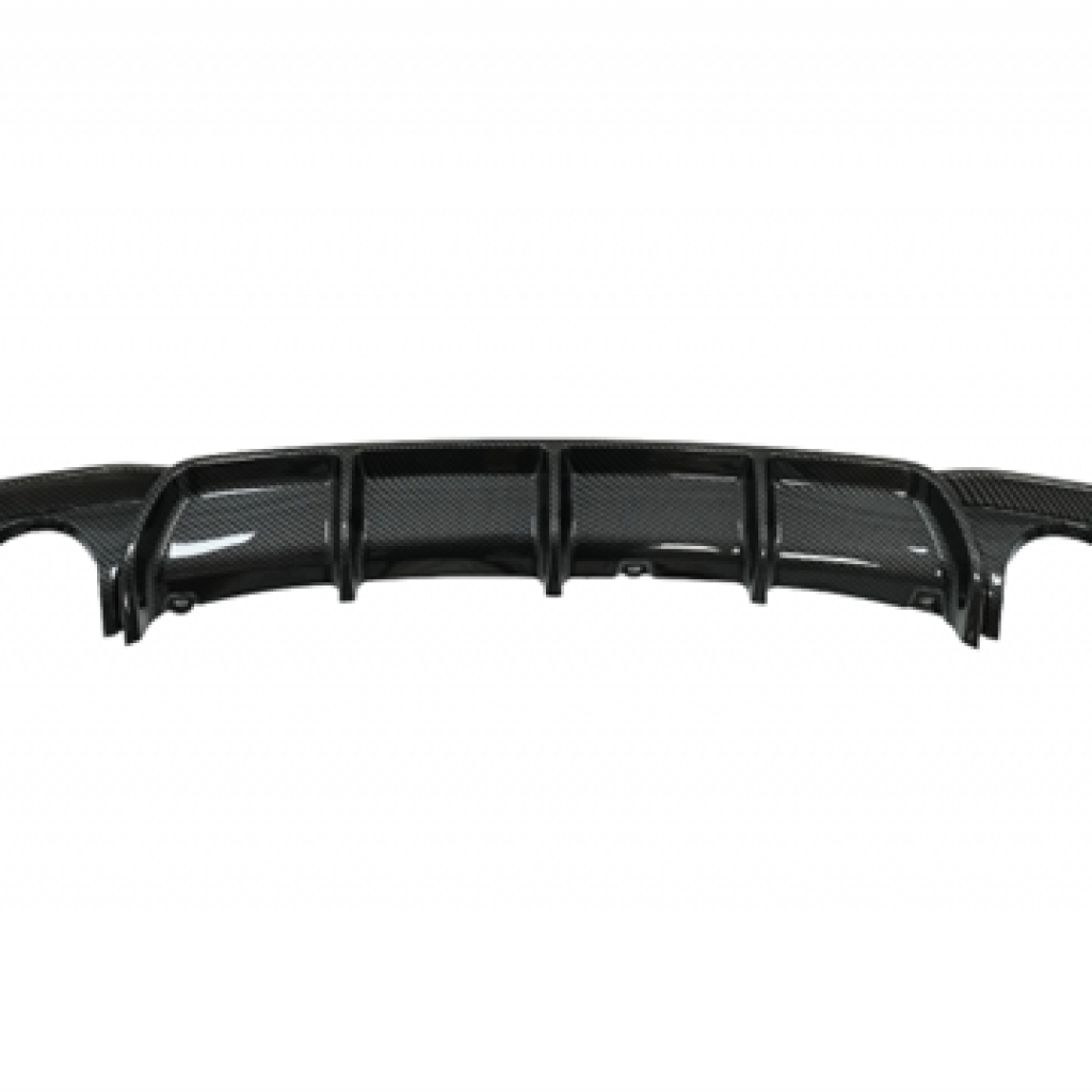 DIFUSOR TRASERO 2 SALIDAS FIBRA CARBONO BMW SERIE 3 F30 | F31 LOOK M