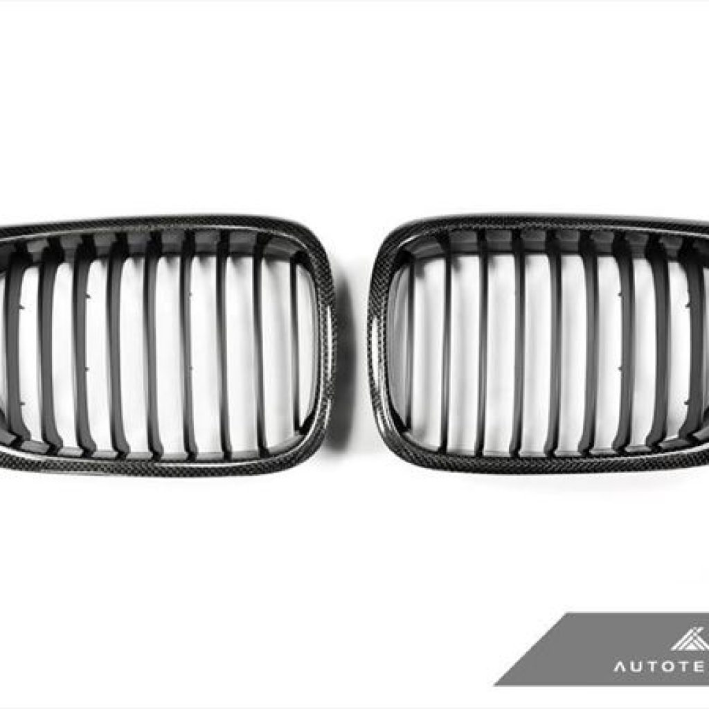 REJILLAS DELANTERAS FIBRA CARBONO BMW M3 E46