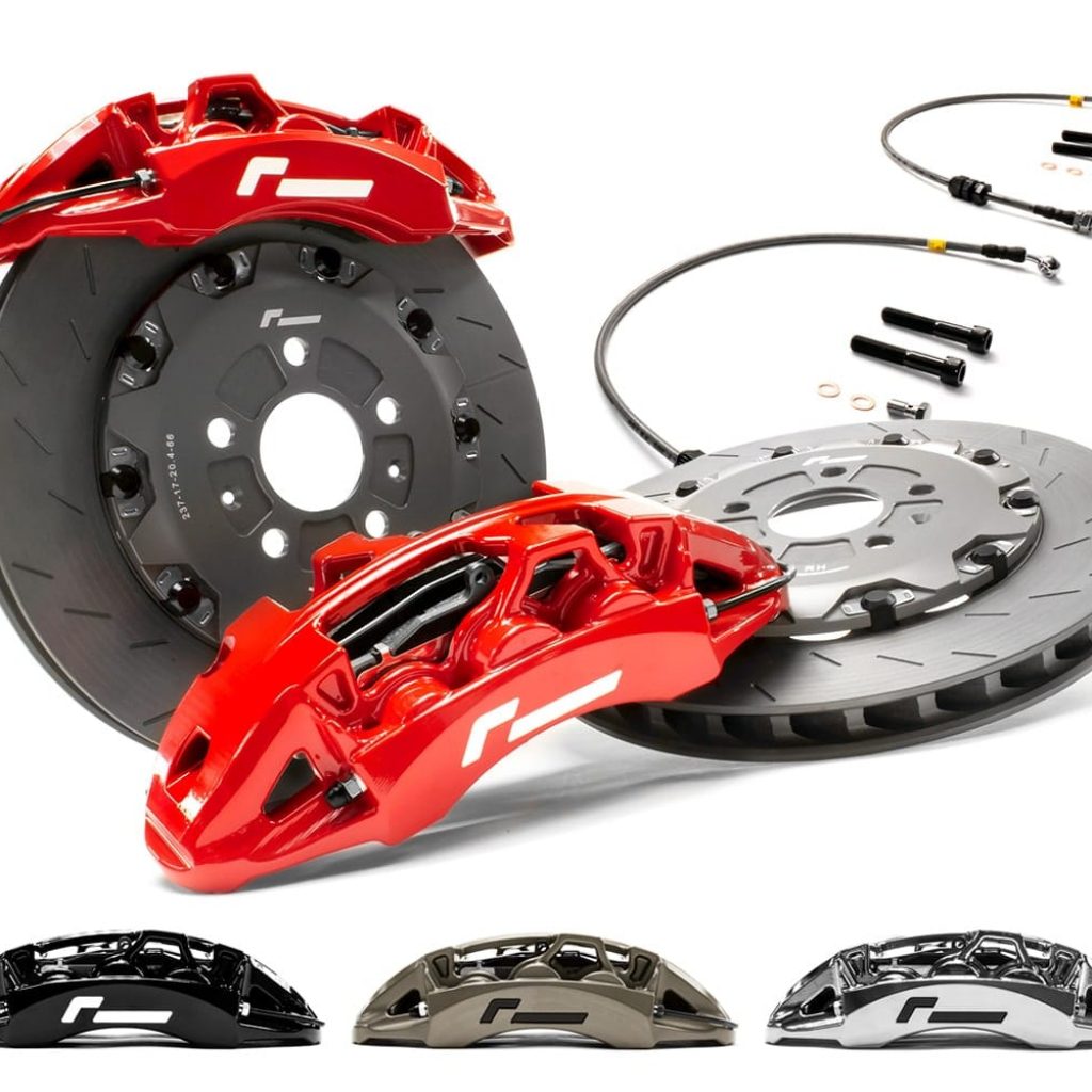 KIT FRENOS DELANTEROS RACINGLINE 380MM 6 PISTONES AUDI S3 8V | TTS 8S | VW GOLF VII