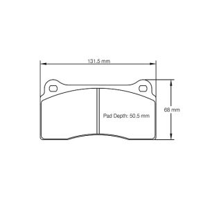 PASTILLAS TRASERAS PAGID RSL29 BMW M2 F87 | BMW M3 F80 | BMW M4 F82 INCL. COMPETITION