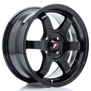 JR WHEELS JR3 7X15 4X100 ET40 GLOSS BLACK
