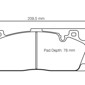 PASTILLAS DE FRENO PAGID RSL29 | COMPUESTO AMARILLO | S4934 |