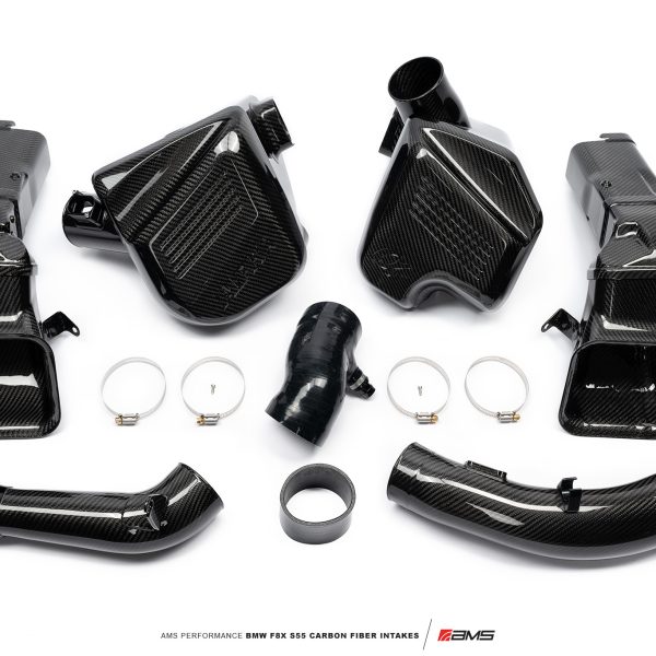 KIT ADMISIÓN CARBONO AMS PERFORMANCE  BMW M3 F80 | BMW M4 F82  S55