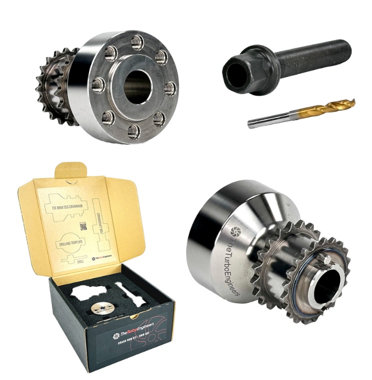 TTE BILLET CRANK HUB UPGRADE BMW | M2 COMPETITION | M3 F80 | M4 F82 F83 | S55 | TTE-CHUB-S55