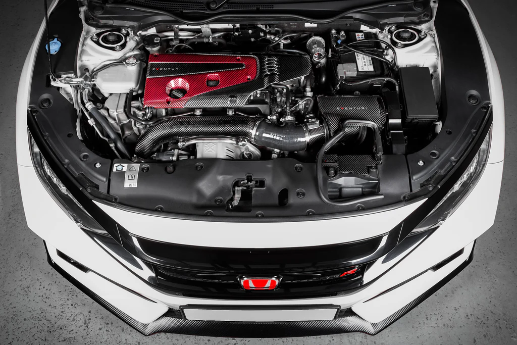 CUBIERTA MOTOR CARBONO EVENTURI HONDA CIVIC TYPE-R FK2 | FK8 | FL5