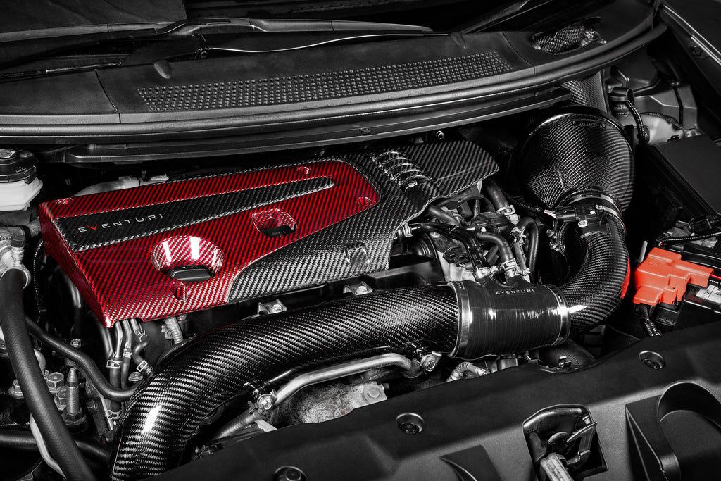 CUBIERTA MOTOR CARBONO EVENTURI HONDA CIVIC TYPE-R FK2 | FK8 | FL5