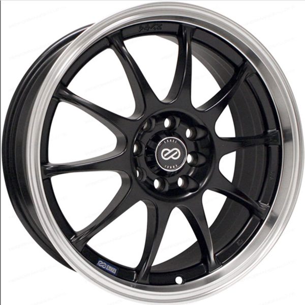 ENKEI J10 7.5X18 4X100 ET42 72.6 NEGRO