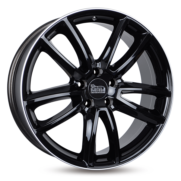 MAM FELGEN A7 8,0 X18 5X108 ET40 72.6 NEGRO