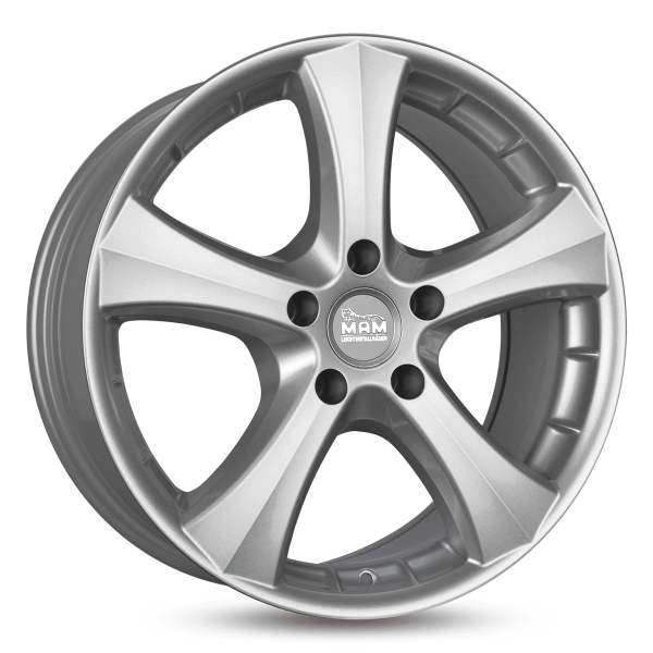 MAM FELGEN W1N 6,5 X15 5X112 ET45 57.1 PLATA