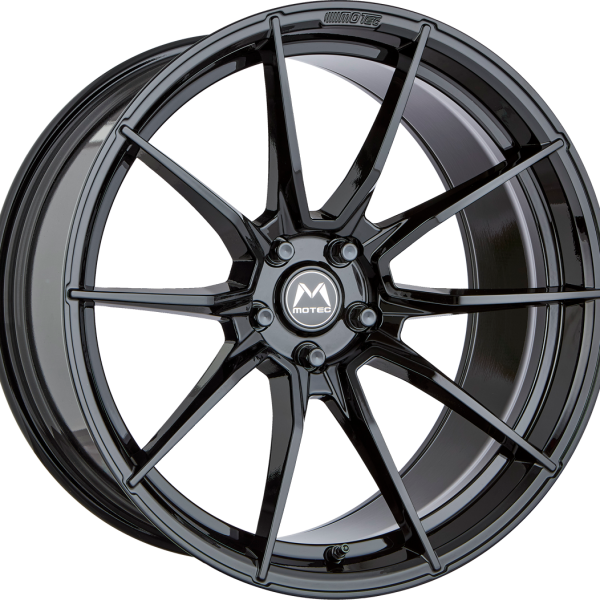 MOTEC MCR2 ULTRALIGHT 8.5X19 5X112 ET43 NEGRO MATE