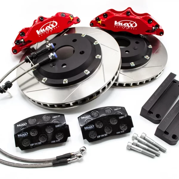 KIT FRENO DELANTERO V-MAXX 355MM 6 PISTONES | AUDI A3 8V / GOLF 7 GTI / LEON 3 CUPRA / TT 8S (55MM) | 20 VW355 02
