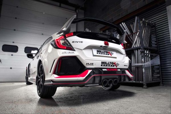 SISTEMA DE ESCAPE (CAT-BACK) MILLTEK HONDA CIVIC TYPE-R FK8