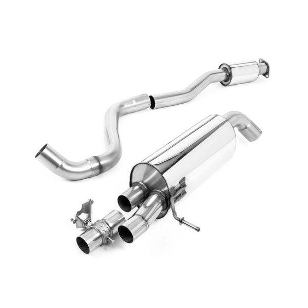 ESCAPE FILTER-BACK MILLTEK RESONATED HYUNDAI i20N CON SISTEMA GPF