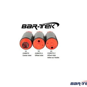 BOMBA DE COMBUSTIBLE UNIVERSAL EN DEPÓSITO BAR-TEK 340 l/h | HASTA 500 HP