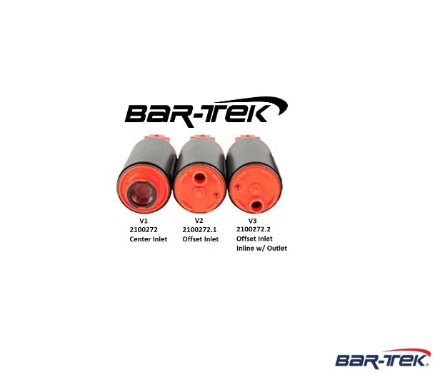 BOMBA DE COMBUSTIBLE UNIVERSAL EN DEPÓSITO BAR-TEK 340 l/h | HASTA 500 HP