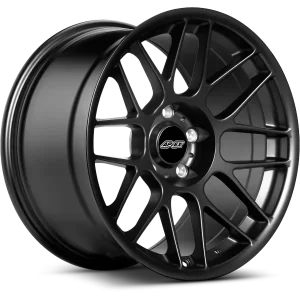 KIT DE 4 LLANTAS APEX ARC-8 9,5X18 5X120 ET22 + 10X18 5X120 ET25 SATIN BLACK