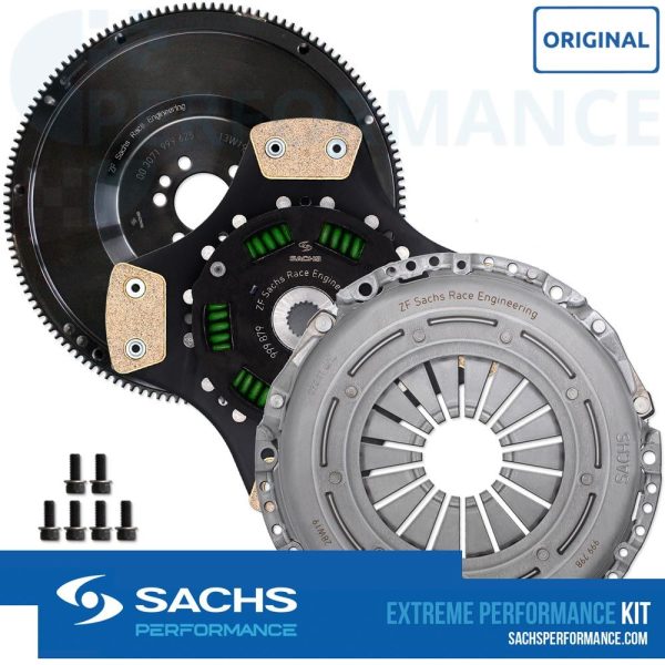 KIT DE EMBRAGUE REFORZADO SACHS PERFORMANCE 600NM CON VOLANTE MOTOR MONOMASA | GOLF 5 GTI / GOLF 6 R / S3 8P / LEON 2 CUPRA (2.0 TFSI EA113 / 2.0 TSI EA888.1) | 883089000035