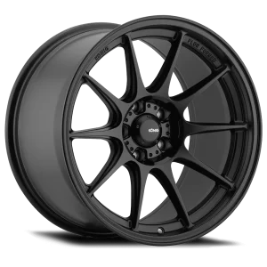 KIT DE LLANTAS KONIG DEKAGRAM 8X15 4X100 ET25 73.1 SEMI-MATTE BLACK