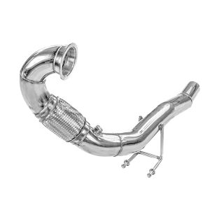 DOWNPIPE DESCATALIZADA ALPHA COMPETITION 3,5″ | AUDI S3 8V | TT 8S | SEAT LEON 5F CUPRA | SKODA OCTAVIA 5E VRS | VW GOLF 7 GTI CLUBSPORT TCR