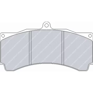 PASTILAS DE FRENO FERODO RACING DS2500 PARA KIT RACINGLINE 6 PISTONES FRP3077H
