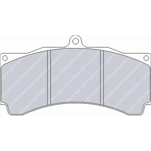 PASTILAS DE FRENO FERODO RACING DS2500 PARA KIT RACINGLINE 6 PISTONES FRP3077H