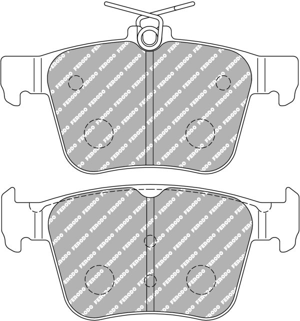 PASTILLAS DE FRENO FERODO RACING DS2500 AUDI S3 8V | AUDI TT 8S | AUDI Q3 | SEAT LEON 5F CUPRA | SKODA OCTAVIA 5E vRS | VW GOLF MK7 GTI – CLUBSPORT – R