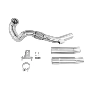 DOWNPIPE DESCATALIZADA ALPHA COMPETITION 3,5″ | AUDI S3 8V | TT 8S | SEAT LEON 5F CUPRA | SKODA OCTAVIA 5E VRS | VW GOLF 7 GTI CLUBSPORT TCR
