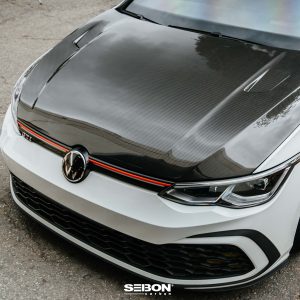 CAPÓ DE FIBRA DE CARBONO SEIBON TM-STYLE | VOLKSWAGEN GOLF 8 GTI / R | HD22VWG8-TM