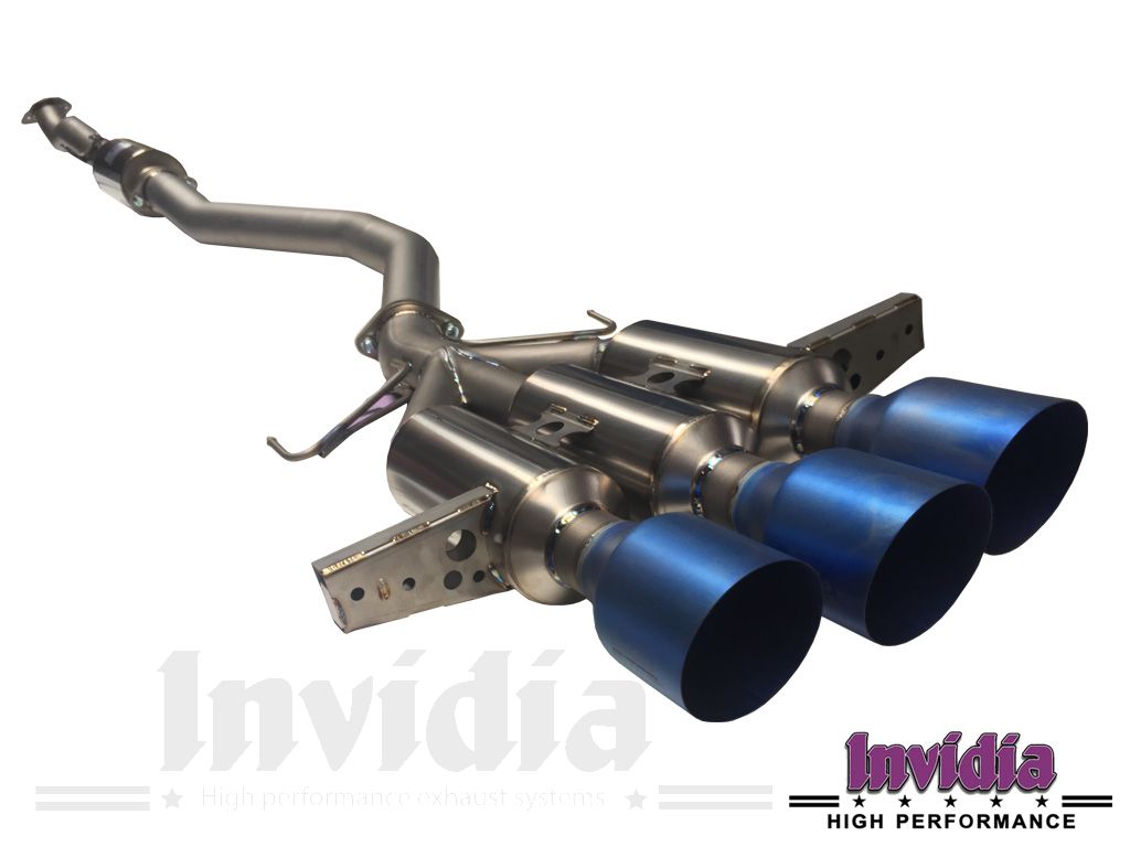 CAT-BACK INVIDIA R400 FULL TITANIUM HONDA CIVIC TYPE-R FK8
