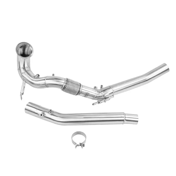 DOWNPIPE DESCATALIZADA ALPHA COMPETITION AUDI S3 8Y | VOLKSWAGEN GOLF MK8 R