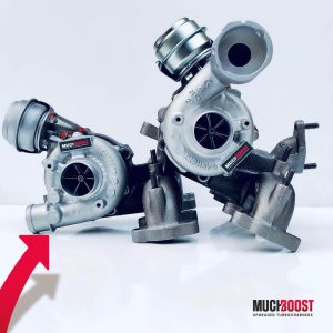 TURBO HÍBRIDO GT1756V BILLET 56 MM 6+6 BLADES | AUDI A3 | A4 | A6 | SEAT LEON | SKODA OCTAVIA | VW GOLF | 1.9 & 2.0 TDI