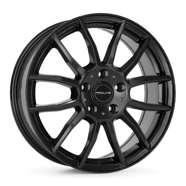 LLANTAS PROLINE AX100 | 7X17 ET40 5X100 | ACABADO NEGRO BRILLO | PROLINE | AX100-7017