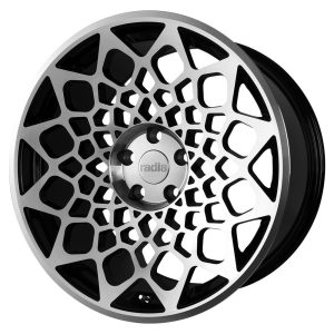 RADI8 R8b12 10X19 5X100 ET38 57.1 NEGRO