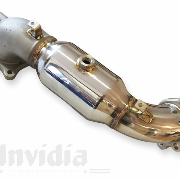 DOWNPIPE CON CATALIZADOR DE 200 CELDAS INVIDIA | HONDA CIVIC TYPE R (FK8) | CHD-1701C