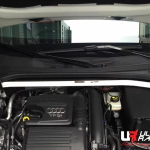 BARRA DE TORRETA DELANTERA ULTRA RACING | GOLF 7 GTI / GOLF 7 R / S3 (8V) / LEON 3 CUPRA (MQB) | UR-TW2-3047