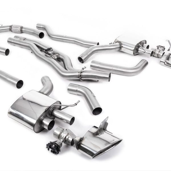 ESCAPE MILLTEK RESONATED AUDI RS6 C8 CON SISTEMA GPF